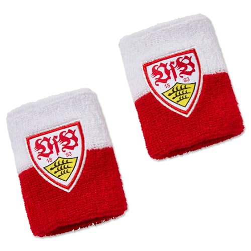 VfB Stuttgart Schweißband 2er Set rot/Weiss VfB Stuttgart Schweißband 2er Set rot/Weiss von VfB Stuttgart