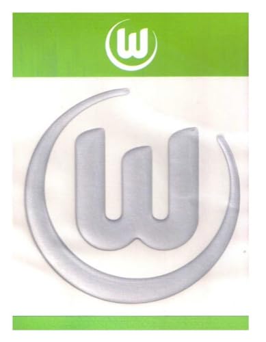 VfL Wolfsburg Autoaufkleber Logo 3D Silber von VfL Wolfsburg