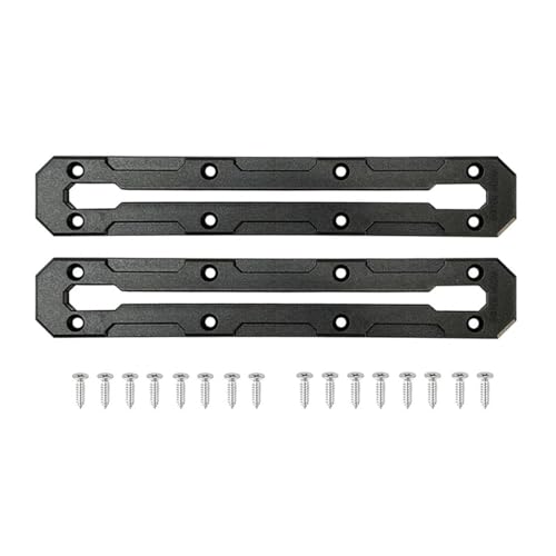 Vgvgaj Kajak Low Profile Track Low Profile Kajak Rail Track Mount Kajak Zubehör Halterung Schiene für Paddelhalter Selbstmontage Getriebe Track Mount für Getränkehalter Paddel von Vgvgaj