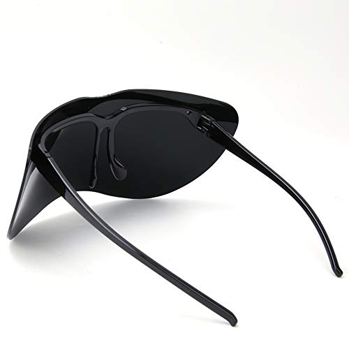 ViaGasaFamido 1 Paar Schweißbrille Blendfrei Stoßfest Spritzwassergeschützt Uv-Schutz-Schweißerschutzbrille Für Elektrisches Schweißen,Brille von ViaGasaFamido