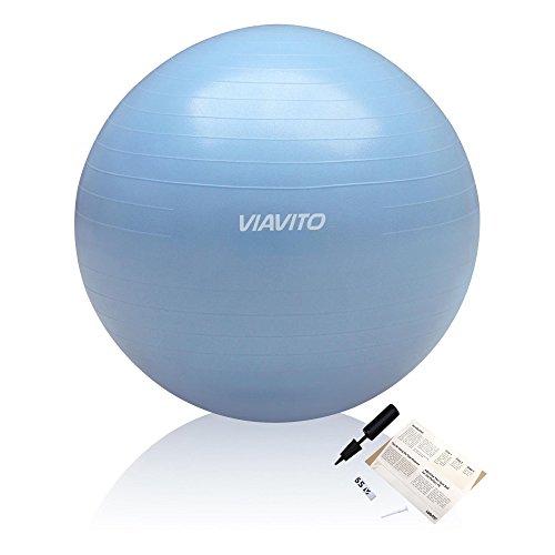 Viavito Anti-burst Gym Ball, Size- 65cm von Viavito