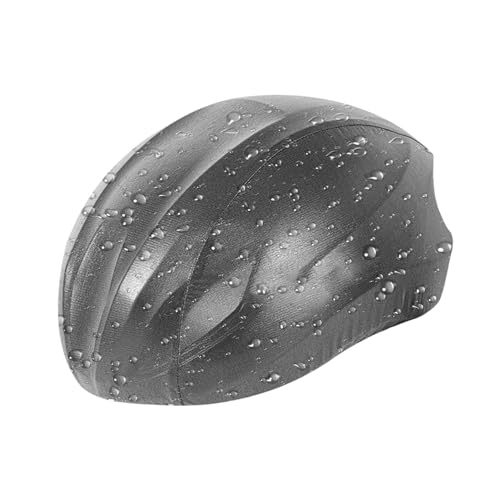 Vibhgtf Fahrrad-Schutzhelm-Regenschutz,Fahrrad-Schutzhelm-Regenschutz | Reflektierende wasserdichte Regenhülle | Staubdichte Kopfbedeckung für Nachtfahrten, multifunktionale Regenhülle im Freien von Vibhgtf