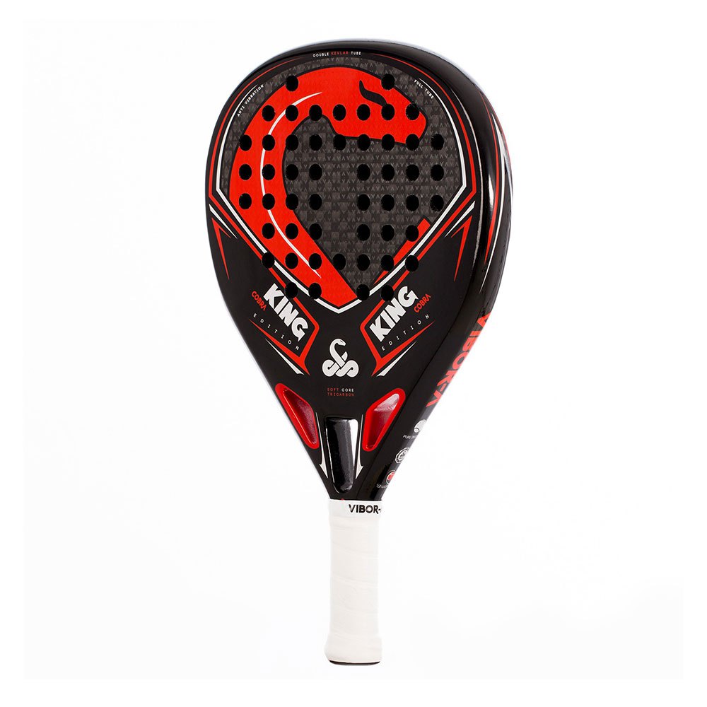 Vibora King Cobra Liquid Edition Padel Racket Schwarz von Vibora