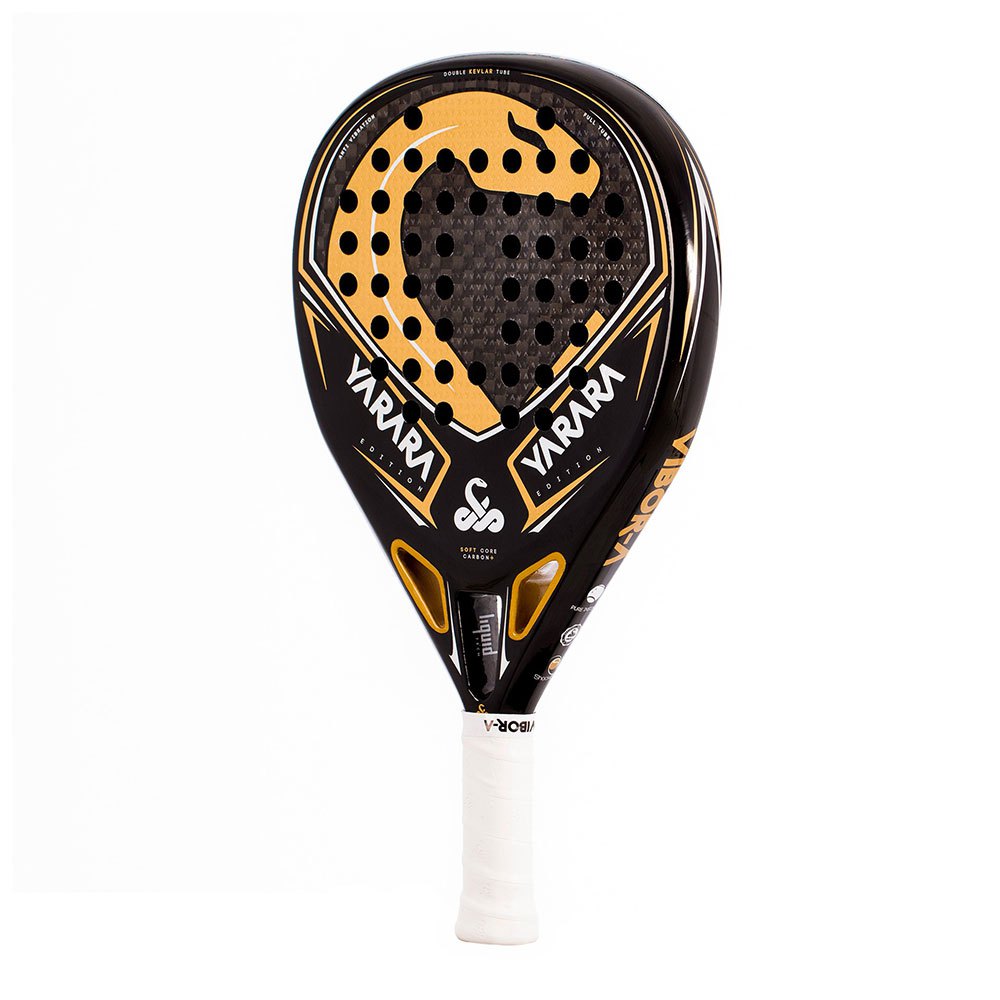 Vibora Yarara Liquid Edition Padel Racket Schwarz von Vibora