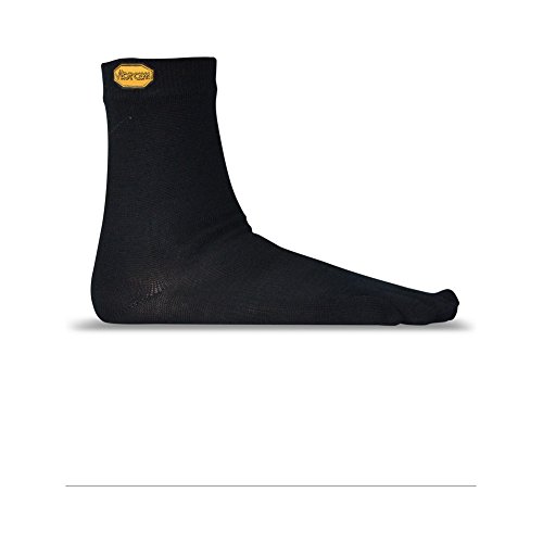 Vibram FiveFingers Herren Wool Blend Crew Socks, Black, S von Vibram