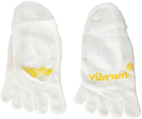 Vibram FiveFingers Herren Socks Ghost, White, L, S15G01L von Vibram FiveFingers