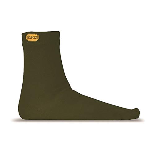 Vibram FiveFingers Herren Wool Blend Crew Socks, Military Green, S von Vibram