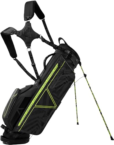 VICE Smart Golftasche | Tragetasche | schwarz/Lime von Vice Golf