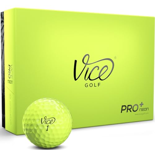 Vice Golf Pro Plus 1 Dutzend - Grün (lime) von Vice Golf