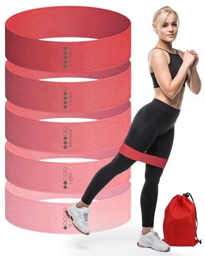Victoper Bandas de Resistencia 5 Niveles - Set de Fitness para Entrenamiento de Fuerza en Casa, Yoga, Pilates y Musculación Con Banda Elástica Durable y Portátil Set de Bandas Elásticas para Fitness von Victoper