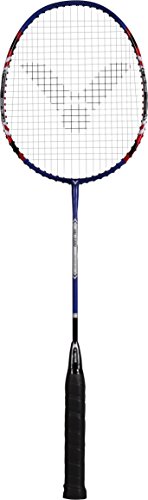 VICTOR Badmintonschläger AL 3300, Blau/Silber/Rot, 66.6 cm, 107/0/0 von VICTOR
