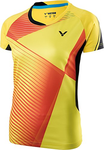 Victor Damen Games Female gelb 6357-XS Shirt, XS von VICTOR