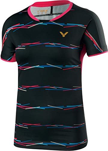 VICTOR Badmintonshirt Games Female Black 6669 - M von VICTOR