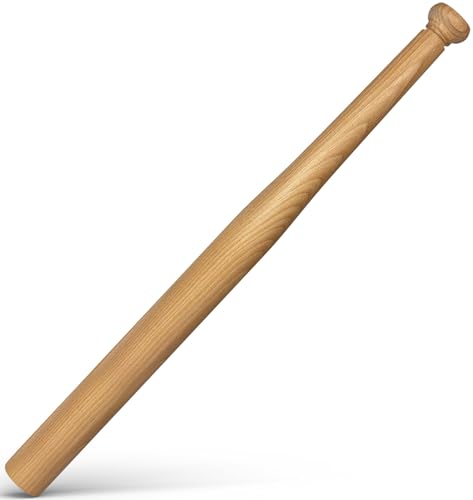 Victorer Baseballschläger aus Holz, hergestellt in der EU, massives Buchenholz (Holz 59 cm) von Victorer