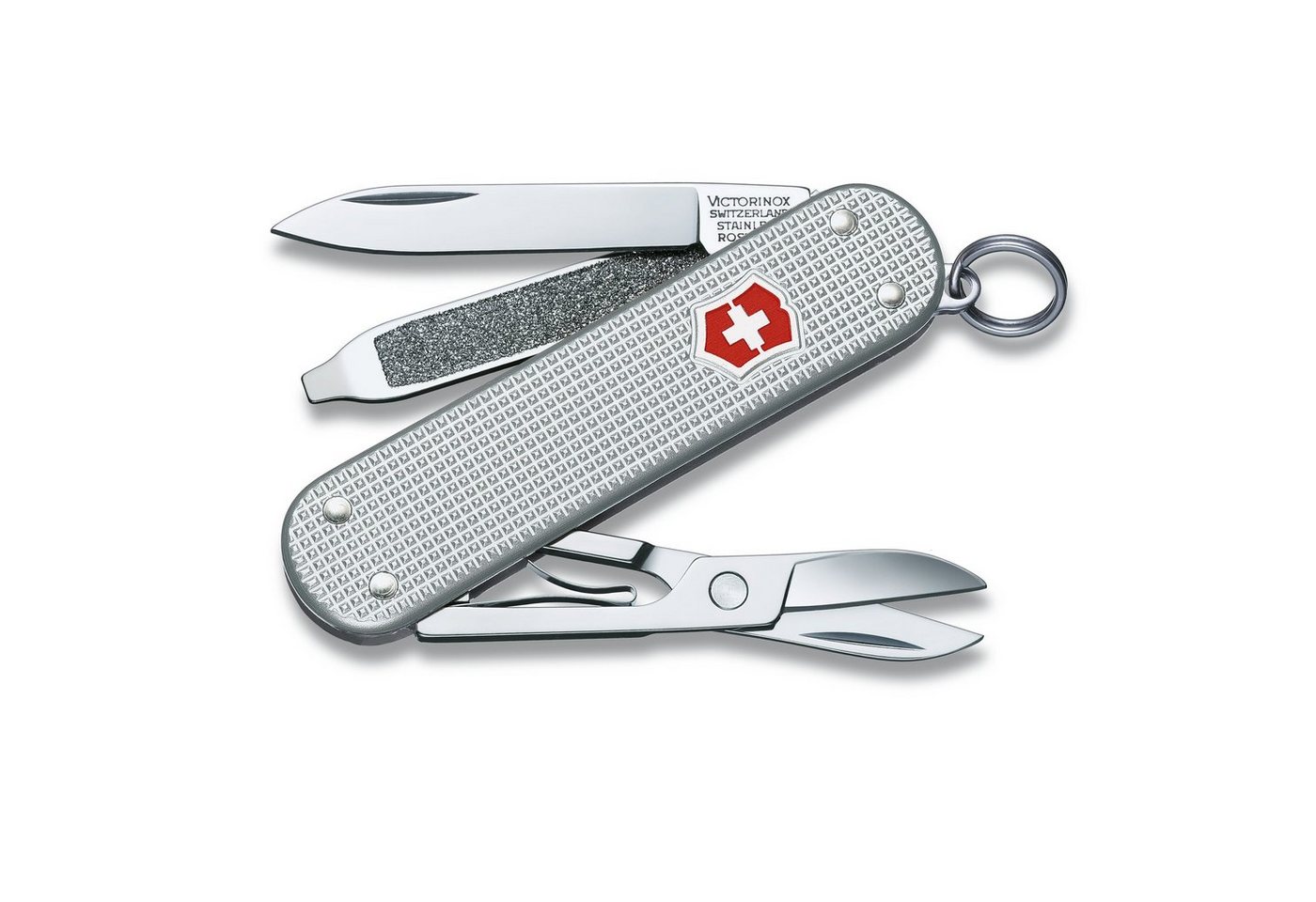 Taschenmesser Victorinox Classic SD Alox, 58 mm, silber von Victorinox