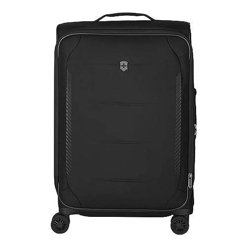 Victorinox Crosslight, Medium Softside Case, Reisekoffer, Trolley, Mittelgroß, 30 x 45 x 68 cm, Schwarz von Victorinox