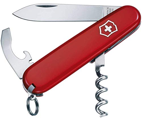 Victorinox Schweizer Taschenmesser Waiter, Swiss Army Knife, Multitool, 9 Funktionen, Klinge, Kapselheber, Dosenöffner von Victorinox