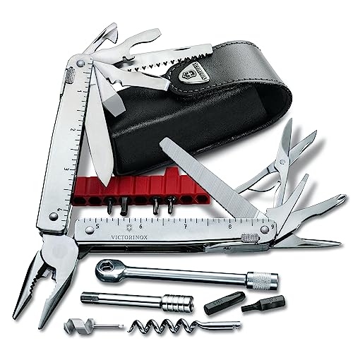 Victorinox, Schweizer Taschenmesser, Swiss Tool X Plus Ratchet, Taschen Werkzeug, Multitool mit 40 Funktionen, Kombi-Spitzzange, Feststellklinge von Victorinox