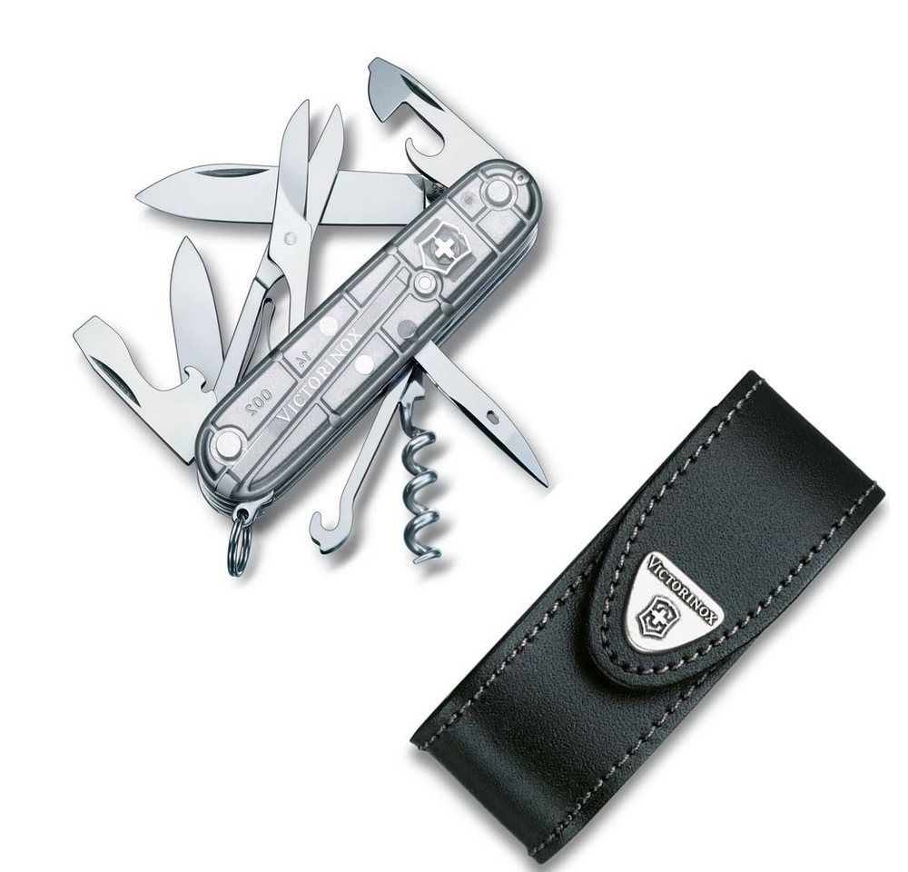 Victorinox Taschenmesser, Victorinox Climber Silver Tech inklusive Etui von Victorinox