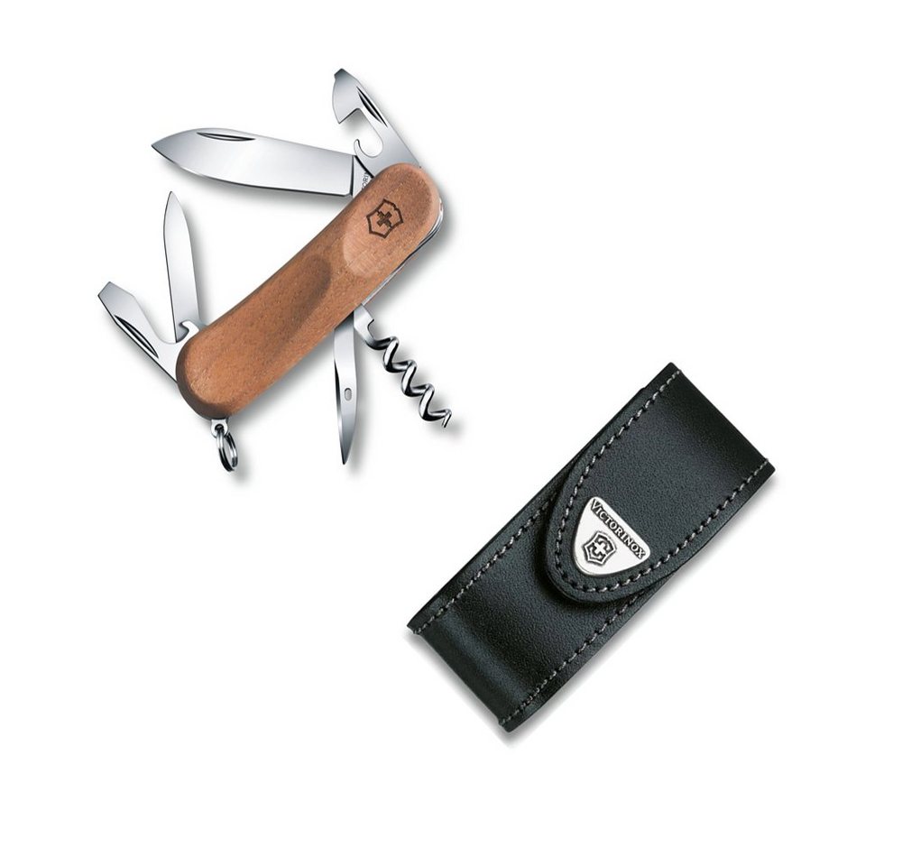 Victorinox Taschenmesser, Victorinox Evolution Wood 10 inklusive Etui von Victorinox