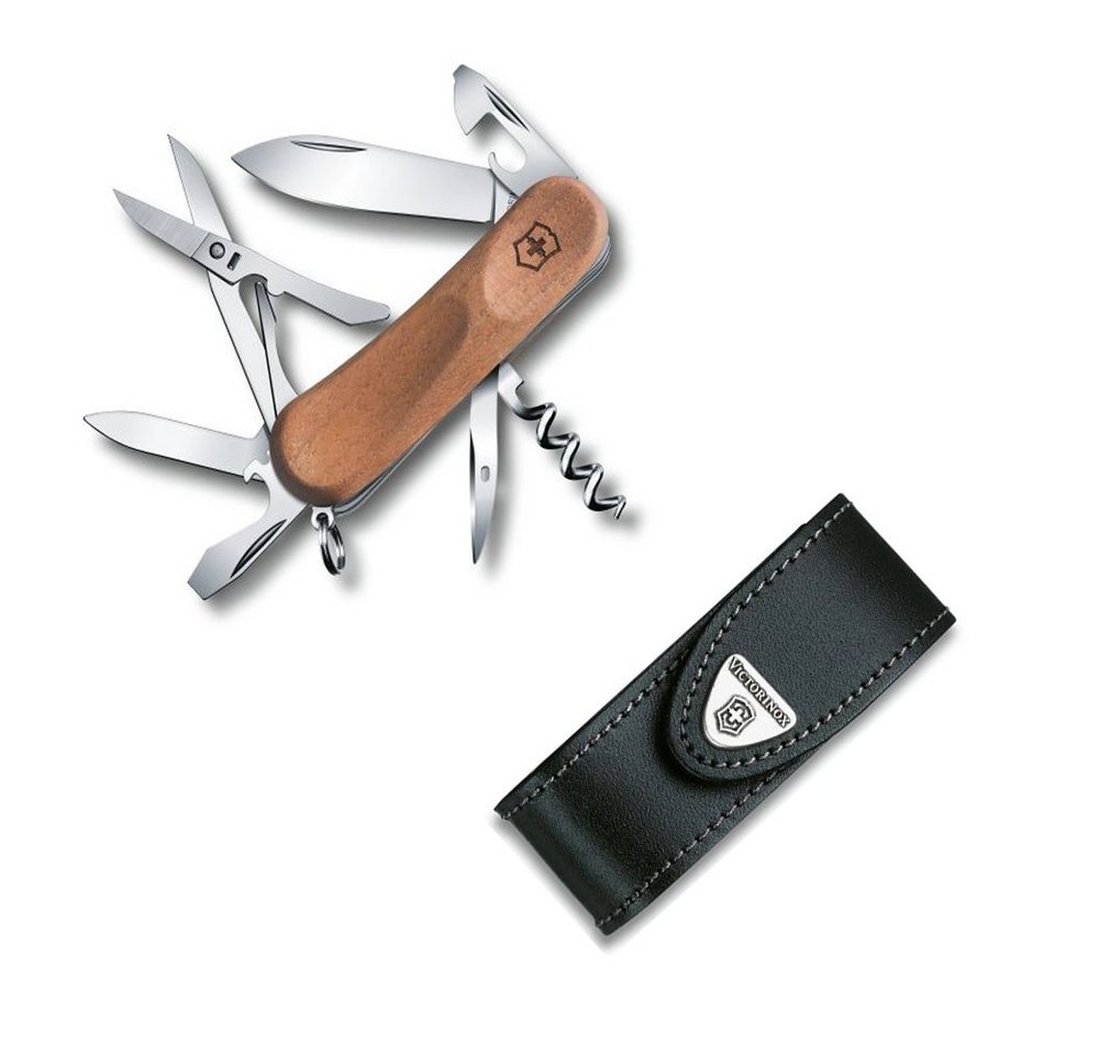 Victorinox Taschenmesser, Victorinox Evolution Wood 14 inklusive Etui von Victorinox