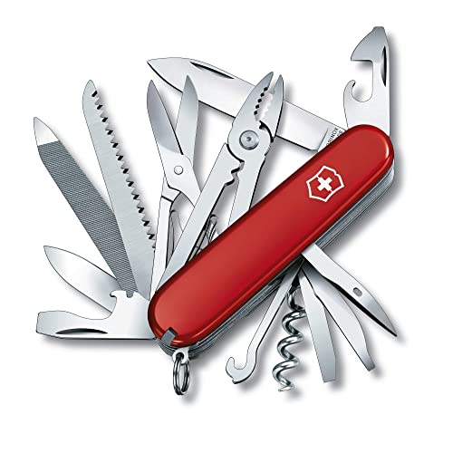 Victorinox Schweizer Taschenmesser Handyman, Swiss Army Knife, Multitool, 24 Funktionen, Klinge, Korkenzieher, Dosenöffner von Victorinox