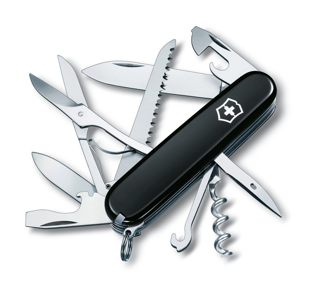 Victorinox Taschenmesser Taschenmesser Huntsman, schwarz, 15 Funktionen von Victorinox