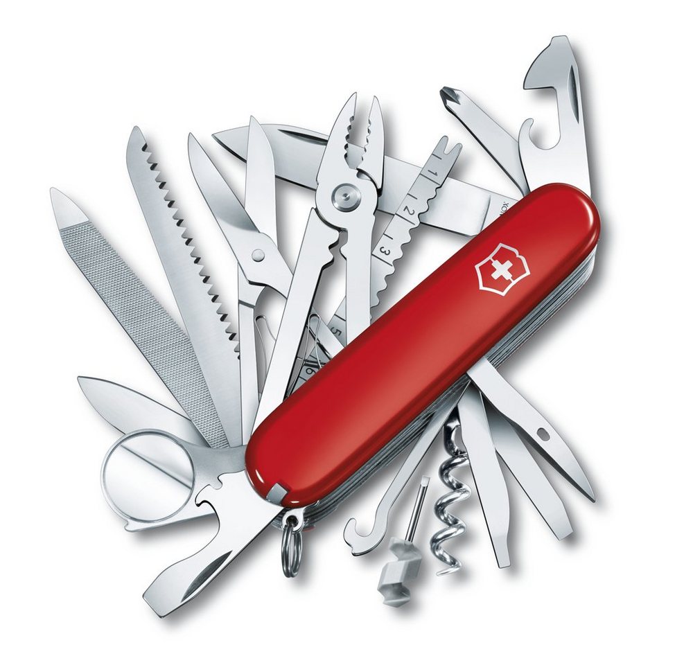 Victorinox Taschenmesser Taschenmesser Swiss Champ, rot, 33 Funktionen von Victorinox