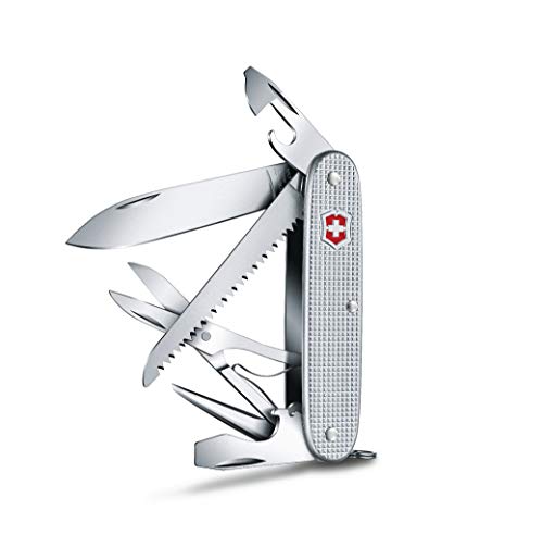 Victorinox Schweizer Taschenmesser, Farmer X, Swiss Army Knife, Multitool, 10 Funktionen, Klinge, Schraubendreher 3 mm, Kapselheber von Victorinox