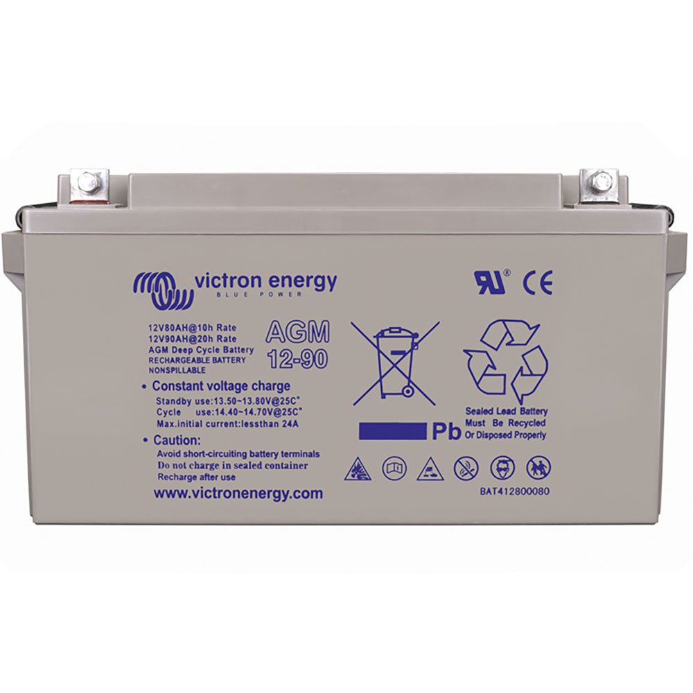 Victron Energy Agm Deep Cycle 90ah/12v Battery Weiß von Victron Energy
