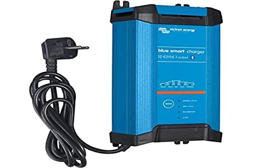 Victron Energy Blue Smart IP22 Batterieladegerät 12/20(3) 230V 20A für 3 Akkubänke - BPC122044002 von Victron Energy