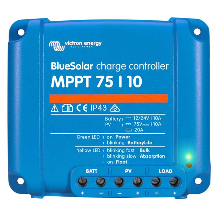 Victron Energy Blue Solar Mppt 75/10 12/24v-10a Regulator Durchsichtig von Victron Energy