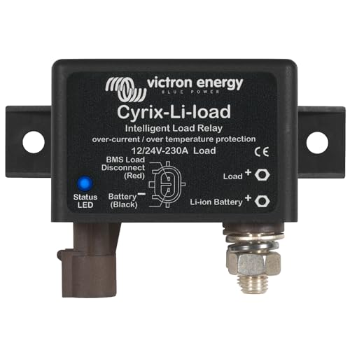 Victron Energy Cyrix-Li-load 12/24-Volt 230 Ampere Intelligentes Lastrelais von Victron Energy
