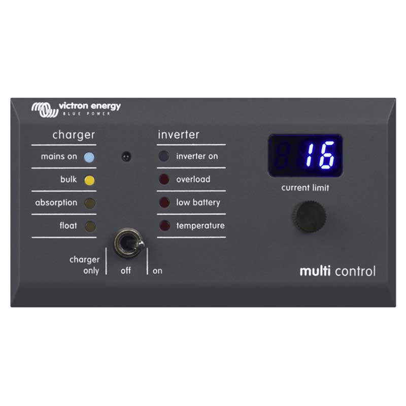 Victron Energy Gx Digital Multi 200/200a Remote Panel Schwarz von Victron Energy