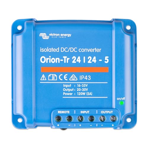 Victron Energy Orion-Tr IP43 24/24-Volt 5 Amp 120-Watt DC-DC Konverter, Isoliert von Victron Energy