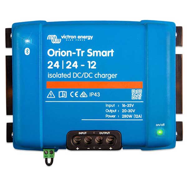 Victron Energy Orion-tr Smart 24/24-12a 280w Isolated Dc-dc Charger Durchsichtig von Victron Energy