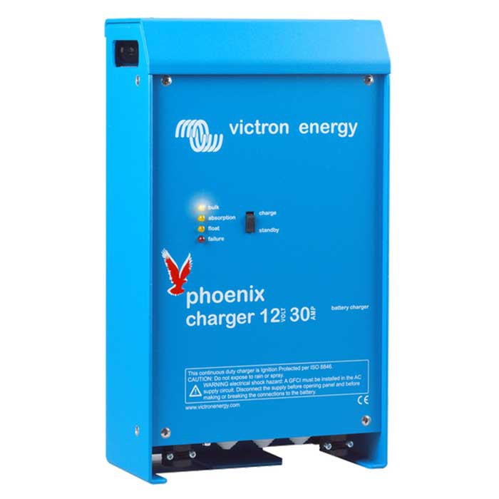Victron Energy Phoenix 12/30 (2+1) Charger Durchsichtig von Victron Energy