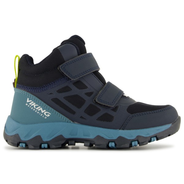 Viking - Kid's Track Mid WP 2V - Wanderschuhe Gr 24 blau von Viking