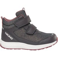 Viking Kinder Bouncy Glitter Mid GTX 2V Schuhe von Viking