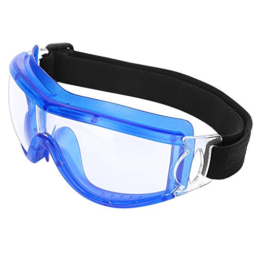 Vikye Schutzbrille, Staubdichte Schutzbrille für Kinder, wasserdichte Unisex Kid Cycling Winddichte Schutzbrille(Blau) von Vikye