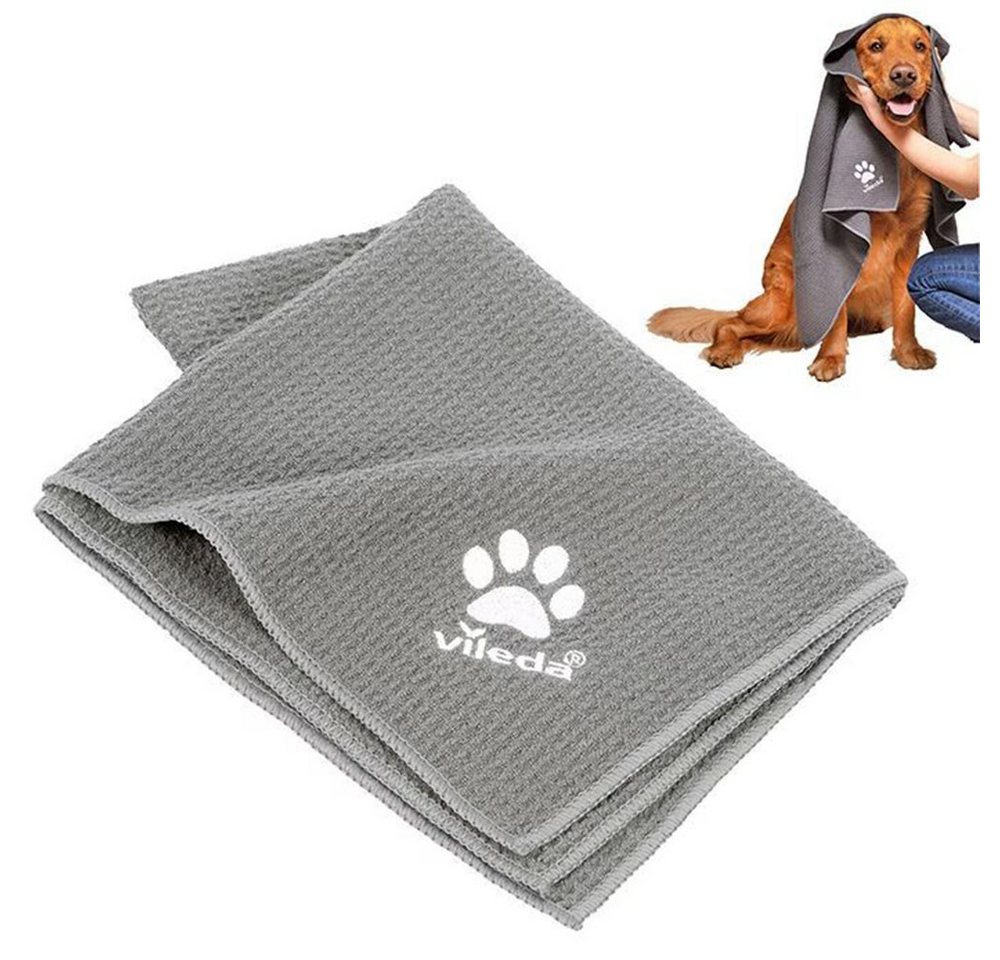 Vileda Vileda Pet Pro Microfibre Tuch XL Wischbezug (Mikrofaser, 22,5, 1-tlg., Trocknet 6x schneller als ein Baumwolltuch* 
*interner Labortest) von Vileda