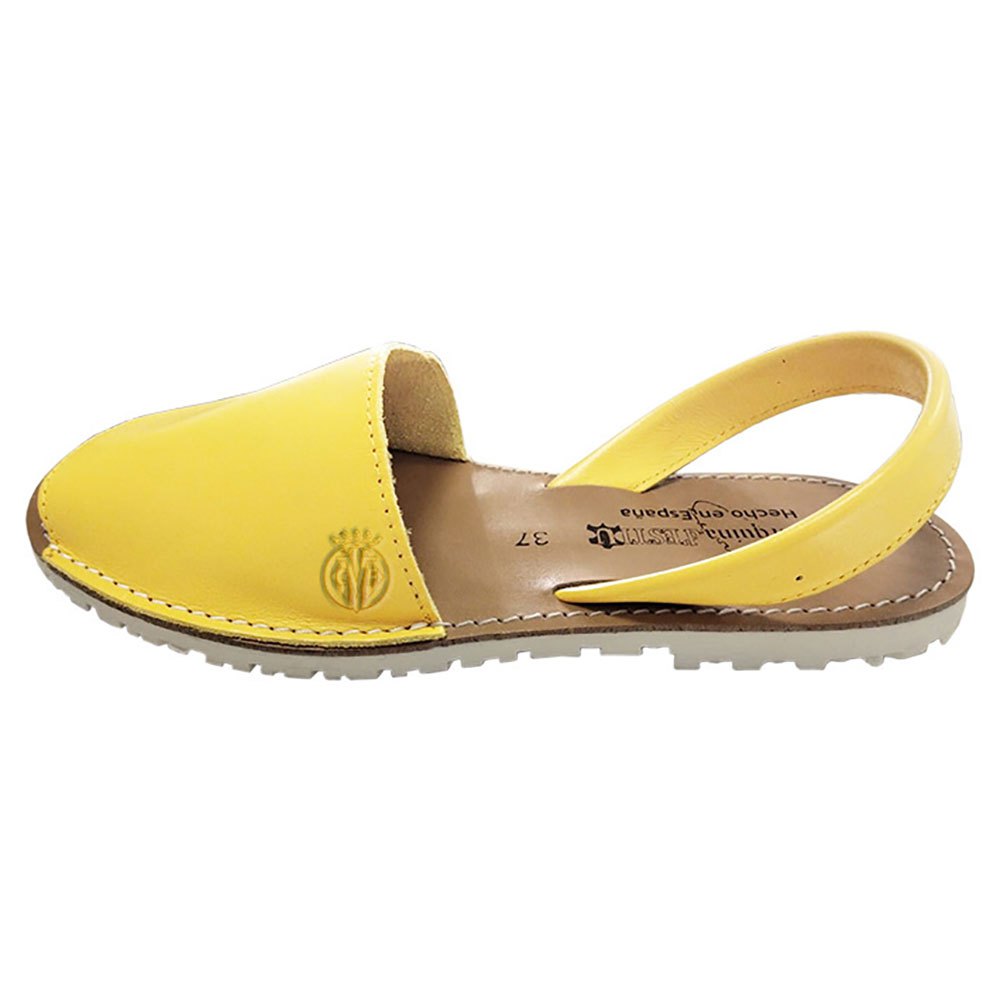 Villareal Cf Avarca Sandals Gelb EU 38 von Villareal Cf