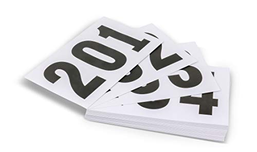 Vinex 100 Startnummern für Sportveranstaltungen, Nummern 201-300 von Vinex