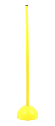 Vinex Gelbe Slalomstange mit befüllbarem Sockel von Vinex