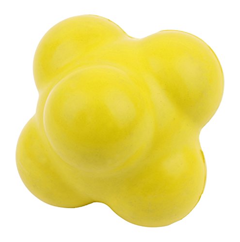 Vinex Geschwindigkeits-Reaktionsball - 10 cm - gelb von Vinex