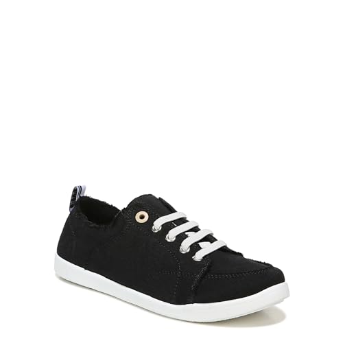 Vionic Venice Pismo Damen Casual Trainers Supportive Walking Shoes That Includes Three-Zone Comfort for Heel Pain and Plantar Fasciitis with Orthotic Insole Arch Support Medium Fit Black UK 4.5 von Vionic