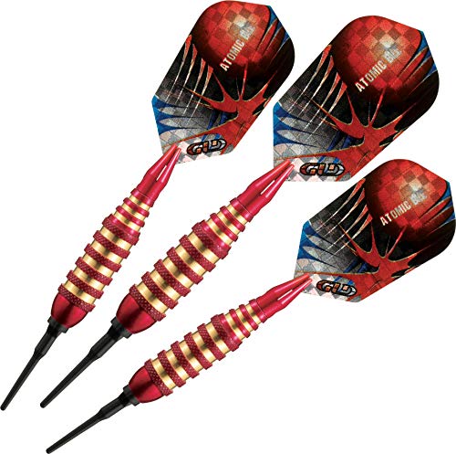 Viper Atomic Bee Soft Tip Darts, Red, 16 Grams von Viper by GLD Products