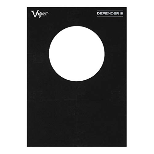 Viper by GLD Products Unisex-Erwachsene Defender III Dartscheiben-Einfassung, schwarz, Einheitsgröße von Viper