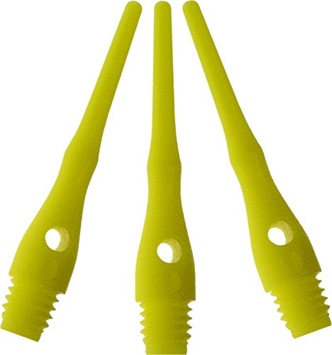 Viper Unisex-Erwachsene, Neongelb, 2BA Tufflex Tips III Soft Tip Dartspitzen, 1000 Stück, 1000 Pack von Viper