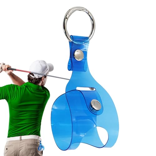 Virtcooy Golfballhalter-Clip, Golftasche - Ballhalter Golftasche | Schlüsselanhänger-Gürtelclip, transparente Tragetasche, Golf-Zubehörtasche, Golfballhalter, Golf-Zubehör von Virtcooy